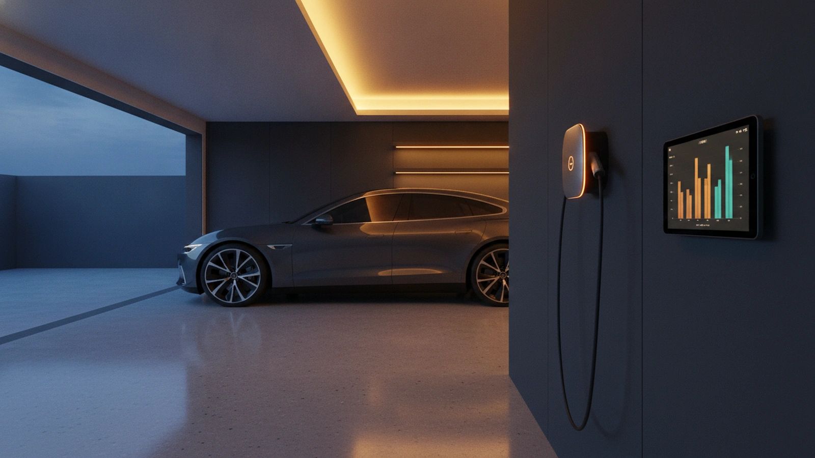 Charging Your EV at Home in a Dubai Villa: What KNX-Aware Energy Management Does to Your DEWA Bill