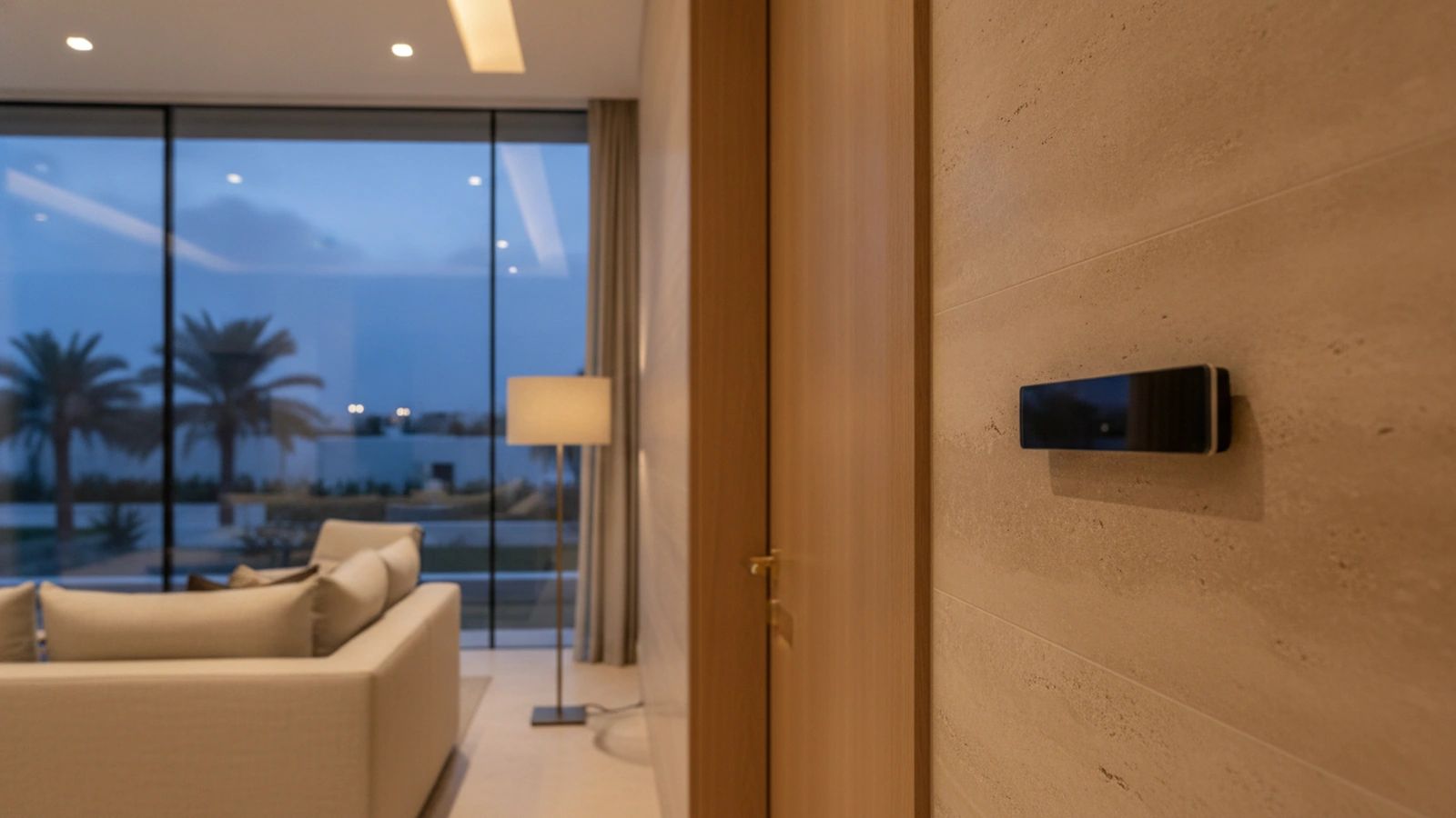 KNX Thermostat Dubai: What Sits Between the Wall Panel and Your AC Unit